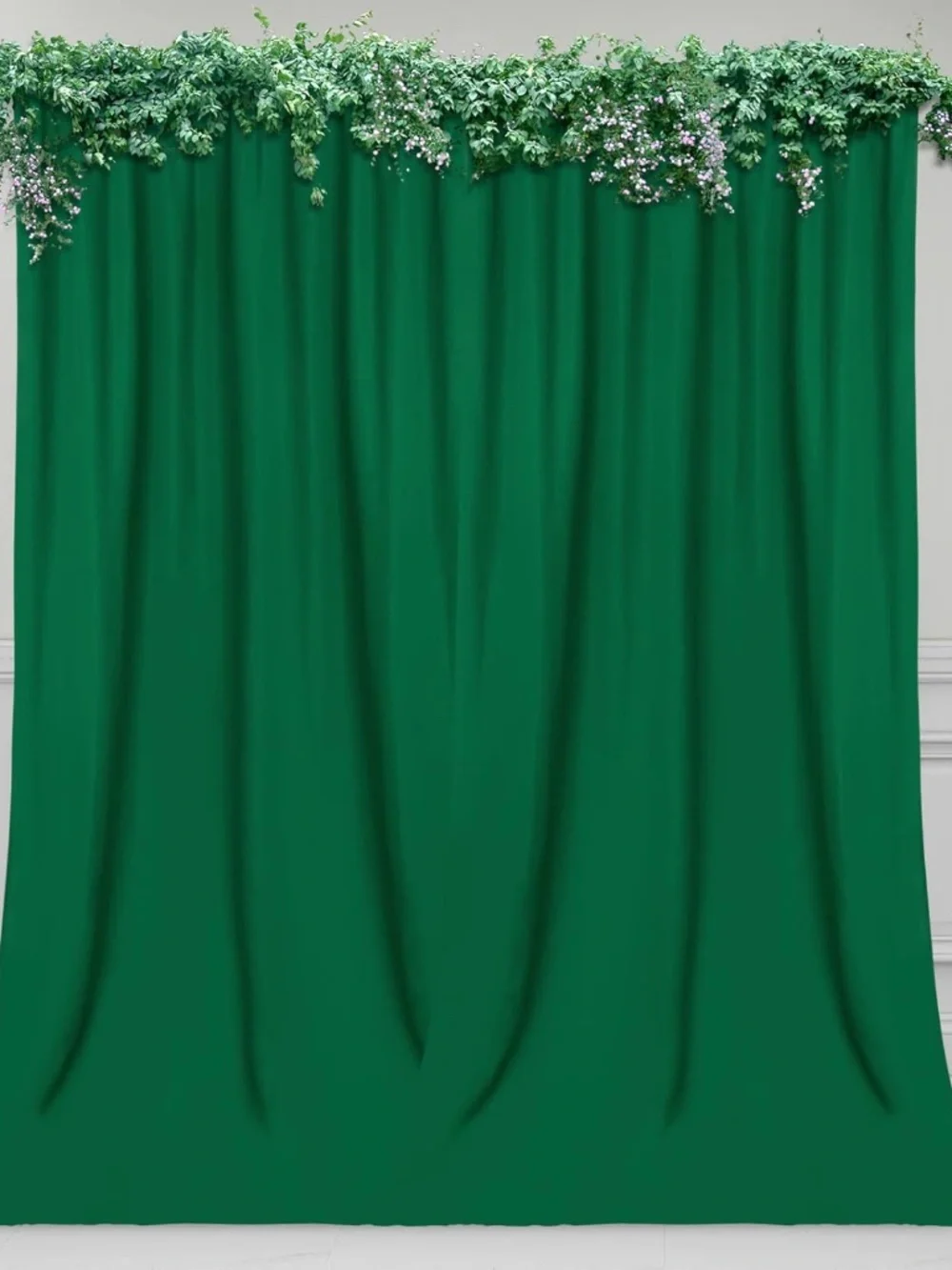 NEW PureFit Green Backdrop Curtains for Parties, Birthday, Photoshoot, Wedding